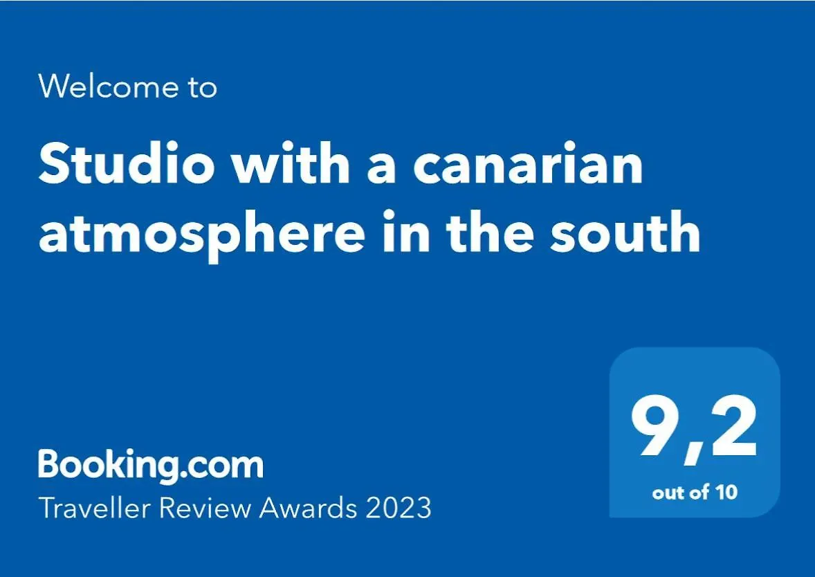 Studio With A Canarian Atmosphere In The South Costa Del Silencio